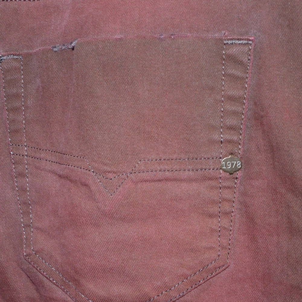Mens Diesel Jeans in deep red - Picture 4 of 7